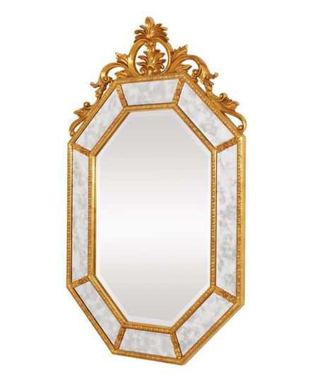 Зеркало в раме "Лидс" 19C. Gold/02