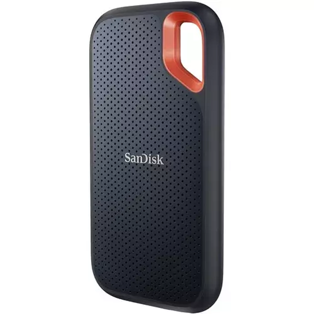 2 ТБ Внешний SSD SanDisk Extreme Portable V2, USB 3.2 Gen 2 Type-C, черный