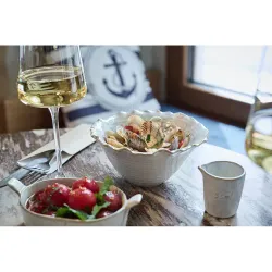 Соусник молочник 58 мл d 5,5 см h5,5 см круглый керамика Gray Frutti di Mare P.L. [6]