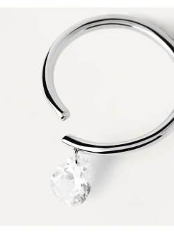 Кольцо женское PDPaola Aqua Solitaire Серебро 925 AN02-959