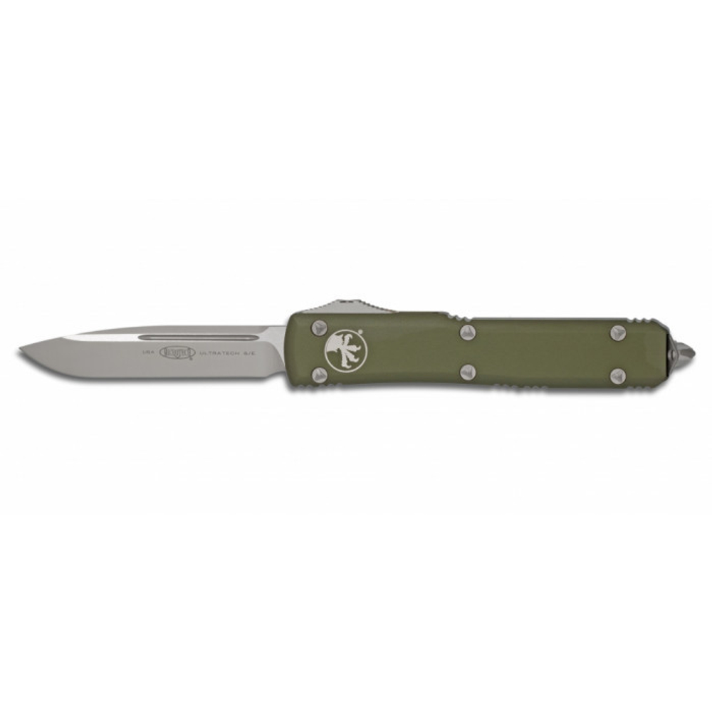 Фронтальный автоматический нож Microtech Ultratech Satin 121-4OD