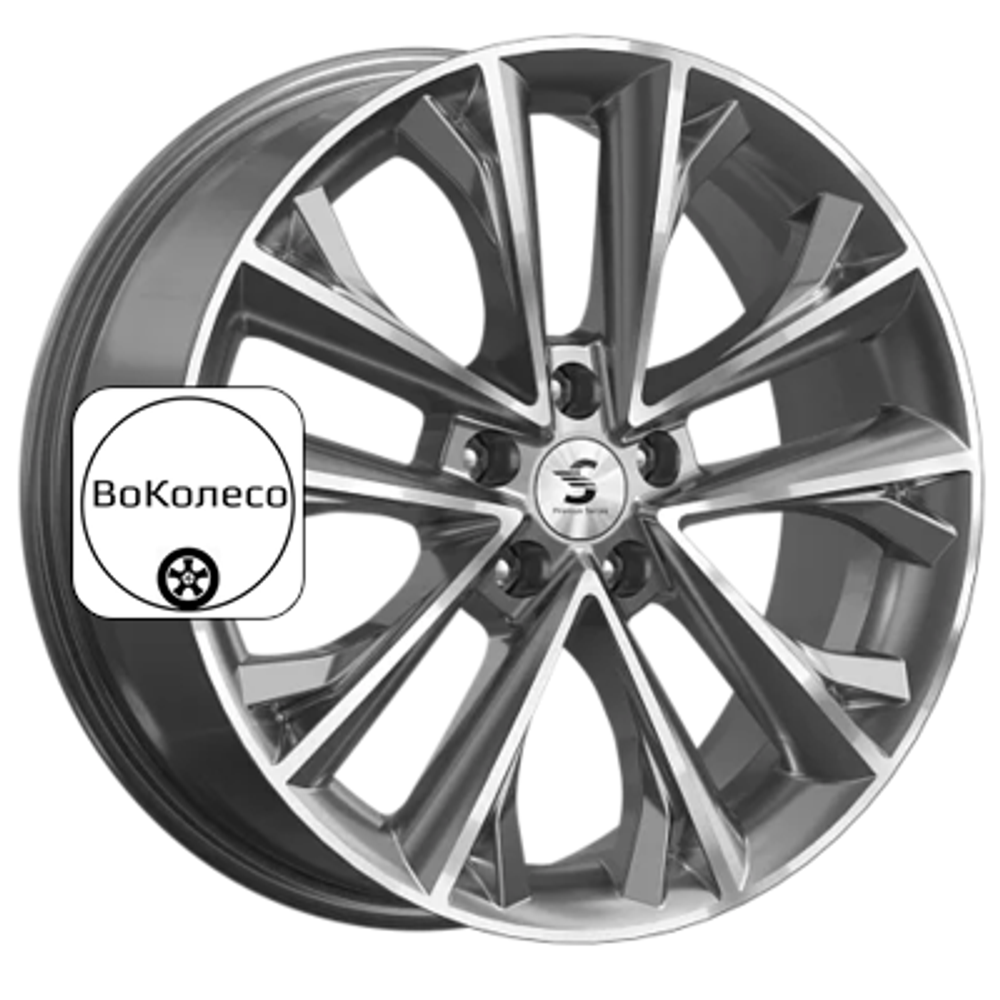 7x18/5x114,3 ET48,5 D67,1 КР012 (Sportage QL) Diamond Gloss Graphite Premium Series