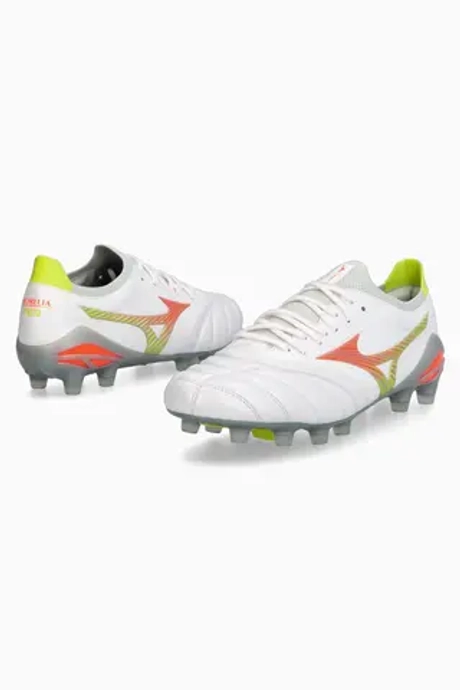 Бутсы Mizuno Morelia Neo V Beta Japan FG - серебряный