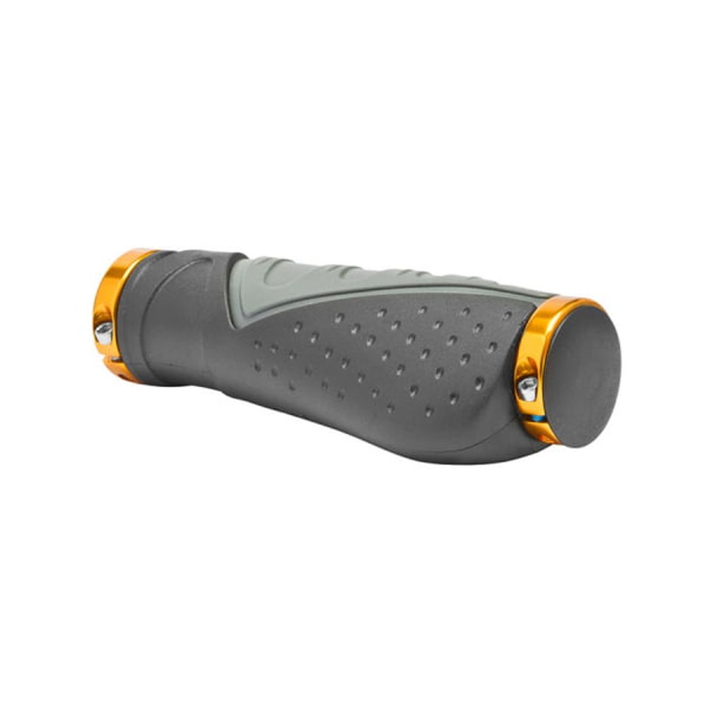 Грипсы XH-G83BL,130 mm черно-серо-золотистые/150126