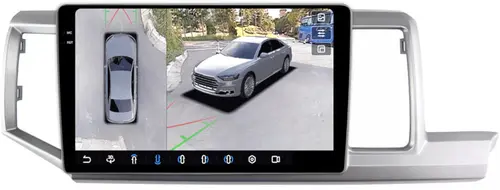 Магнитола для Honda Stepwgn 4 2009-2015 (правый руль) - FarCar BX10-360-9604 монитор 10.36" 2K QLED на Android 13, Быстрая, CarPlay, 4G SIM-слот, 4 камеры в комплекте