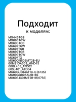 Оригинальный металлический рассекатель пламени средней газовой конфорки горелки диаметром 65 миллиметров для встраиваемой бытовой кухонной плиты и варочной панели Midea, Comfee, Hansa, Klarstein, Signature 12971100018561 (OEM B000-1011F-a)