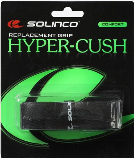 Намотки теннисные базовая Solinco Hyper-Cush Replacement Grip 1P - black