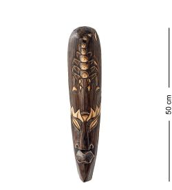 Decor and Gift 20-142 Панно настенное «Маска» (албезия, о.Бали) 50 см
