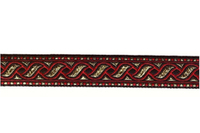 Тесьма жаккард с метанитом, с1857, рис. 9006, ш. 2,2 см