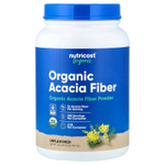 Nutricost, порошок из органической клетчатки акации, без добавок, 907 г (32,4 унции)