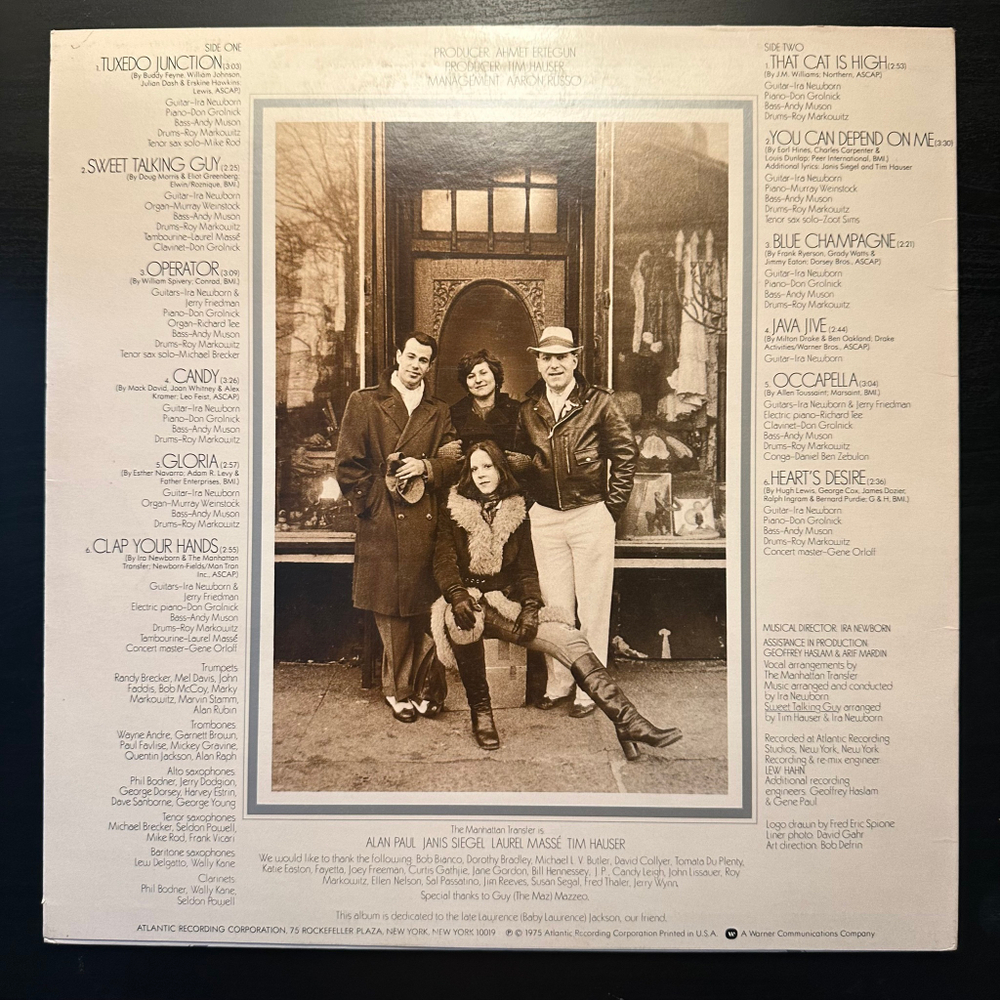 The Manhattan Transfer - The Manhattan Transfer (США 1975г.)