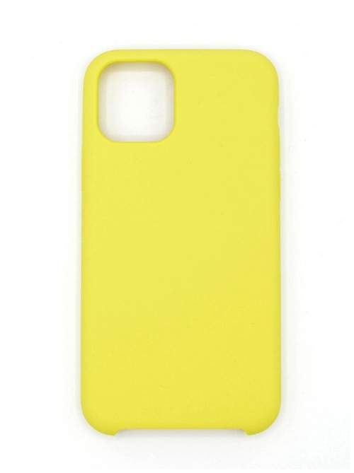 Чехол-накладка  i-Phone 11 Pro Max Silicone icase  №04 желтая