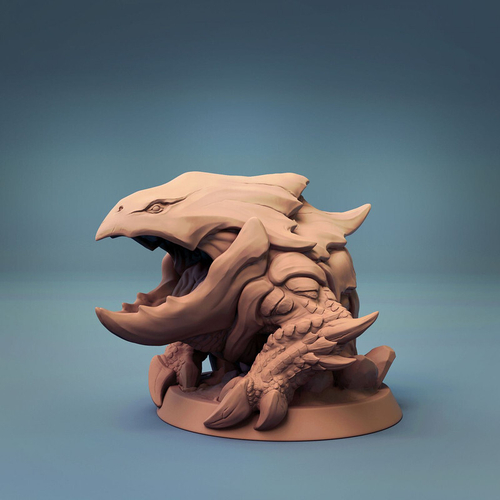 Bulette Панцирница детеныш монстр миниатюра для dnd, днд, pathfinder, фентези, Настольная игра, НРИ, Варгейм, РПГ