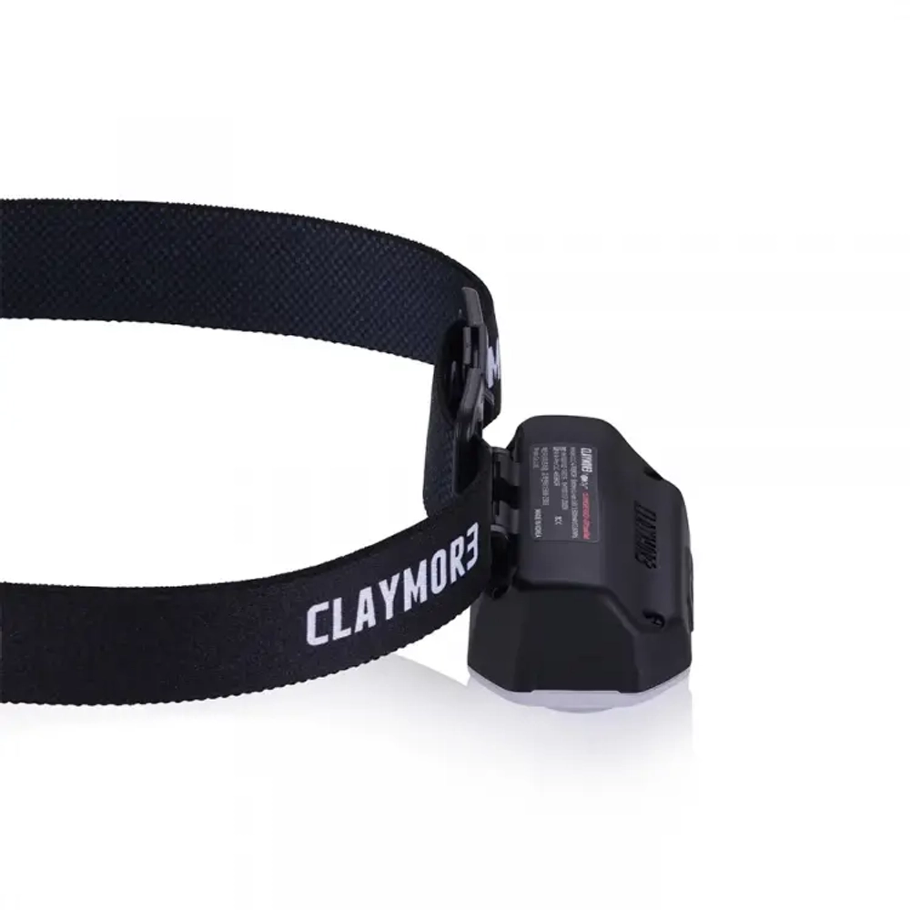 Фонарь налобный CLAYMORE Heady+ Diffused Red цв. Black