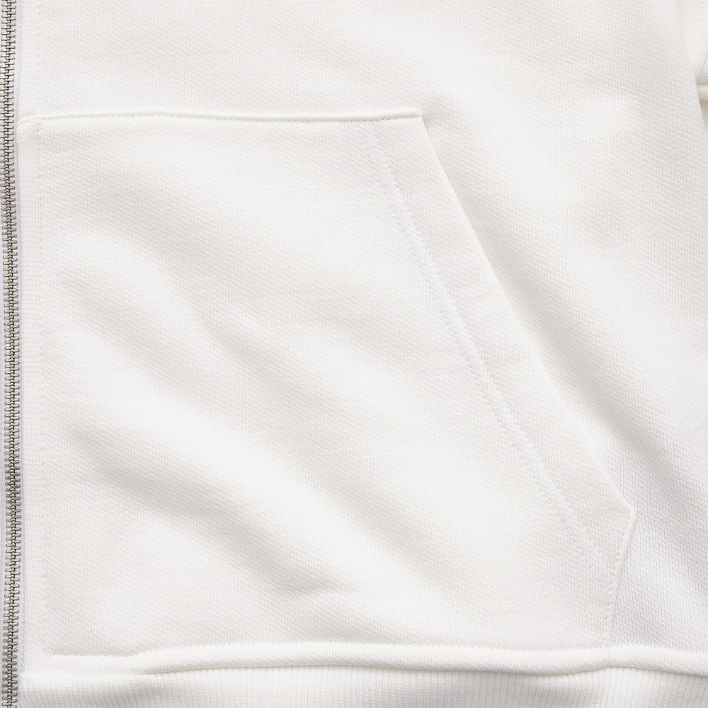 LOTUS ZIP-UP HOODIE OVERSIZED