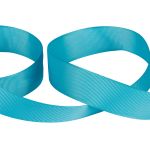 Лента репсовая (в рубчик) 25.0 мм / 45.5 метра, 092 бирюза, Gamma GR-25