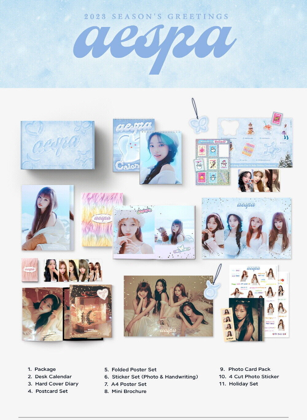 AESPA - 2023 SEASON’S GREETINGS