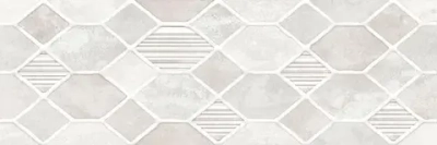 Настенная плитка ALMA Ceramica TWU11RXN404 Roxana 60x20 бежевая глянцевая с орнаментом