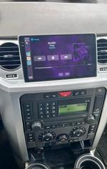 Магнитола для Land Rover Discovery 3 2005-2009 (закругленные углы) - Kuberg QLed, Android 13, Быстрейшая, CarPlay, SIM-слот