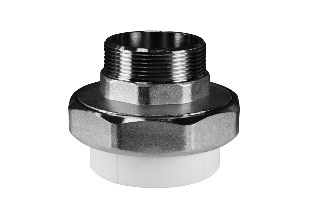Муфта комбинированная разъёмная (американка) с наружной резьбой 20*3/4" VALFEX