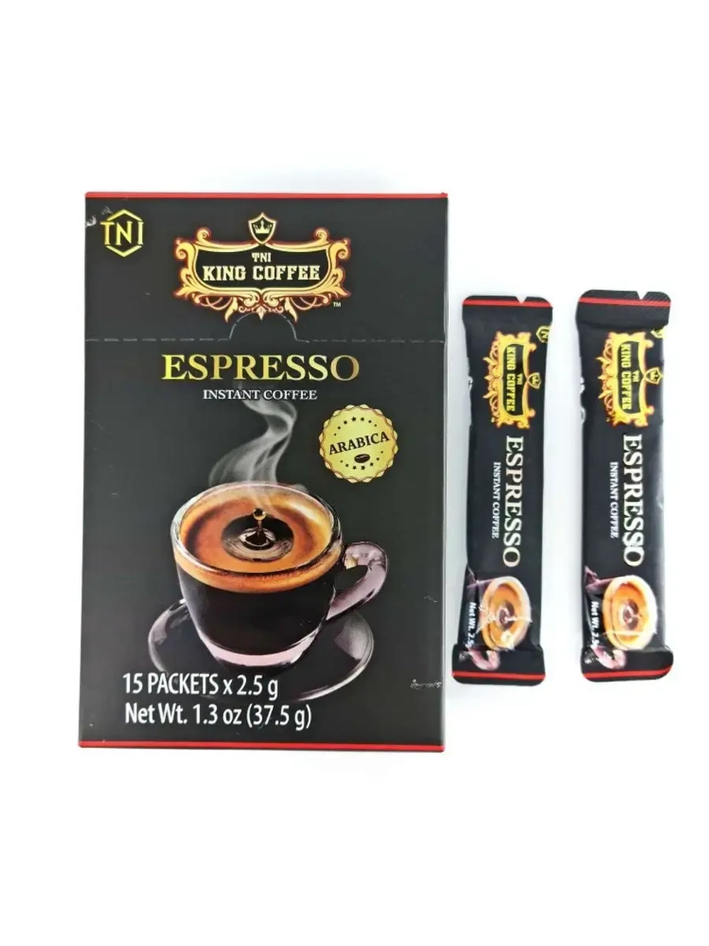 Растворимый черный кофе King Coffee, Espresso Instant Coffee
