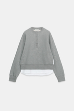 КОМБИНИРОВАННАЯ ТОЛСТОВКА — ZARA