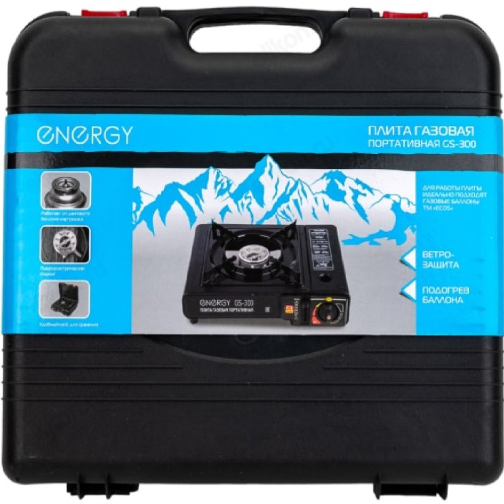 Плита газовая портатив Energy Gs-300 2.5кВт