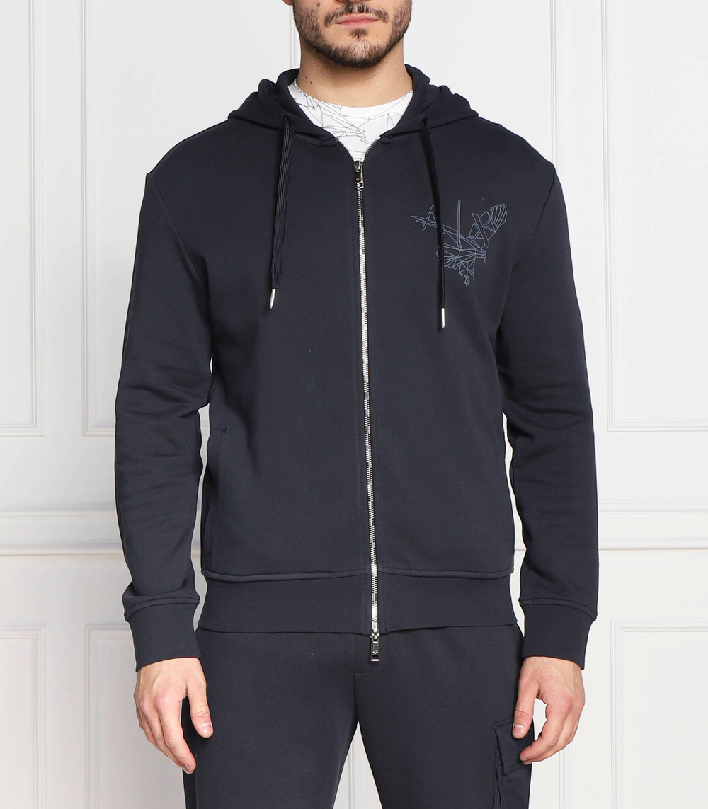 Худи Armani Exchange - темно-синий(3RZMAP ZJTDZ)