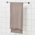 Полотенце банное IKEA VALLASAN (ВАЛЛАСОН), Светло-коричневый, 70х140 см