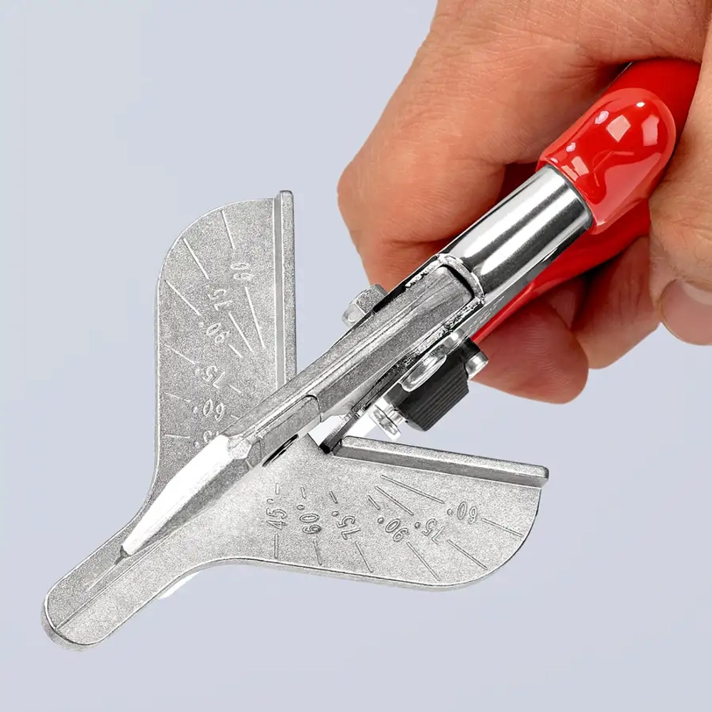 Ножницы угловые для пластмассовых и резиновых профилей 215 мм Knipex 94 35 215