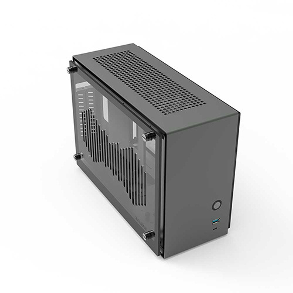 Корпус Zalman M2 Mini Gray Mini-ITX, Black, Minitower (без БП)