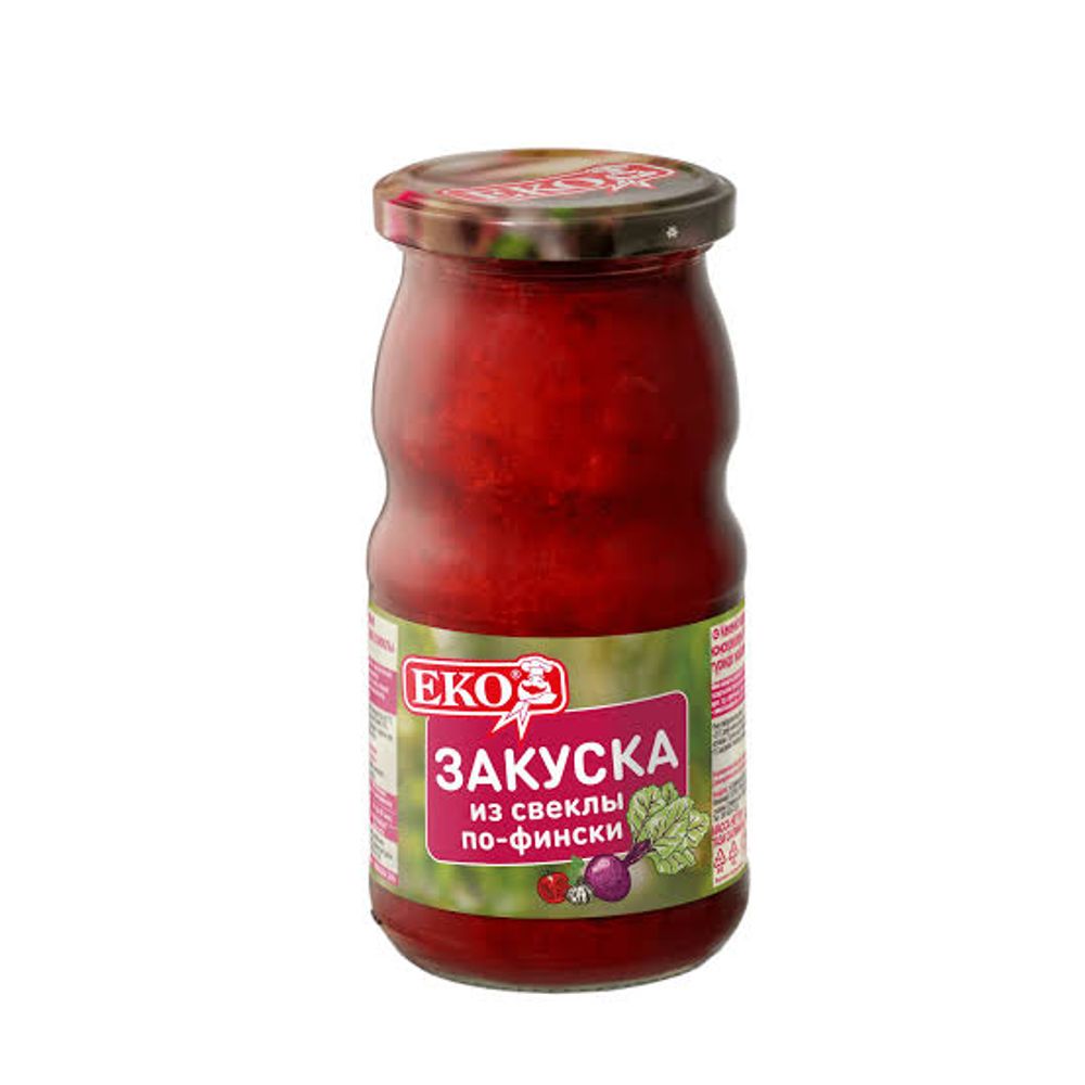 Закуска из свеклы по фински EKO 490гр