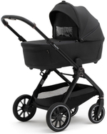 Коляска Agex Prima Pro 3 в 1 с автокреслом i-Safe S Black Midnight Grey (Темно-серый)