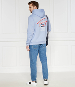 Худи 3D STREET Tommy Jeans - голубой(DM0DM18647)