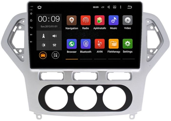 Магнитола для Ford Mondeo 4 2007-2010 - Airok RX-1708 Android 13, Быстрая, SIM-слот