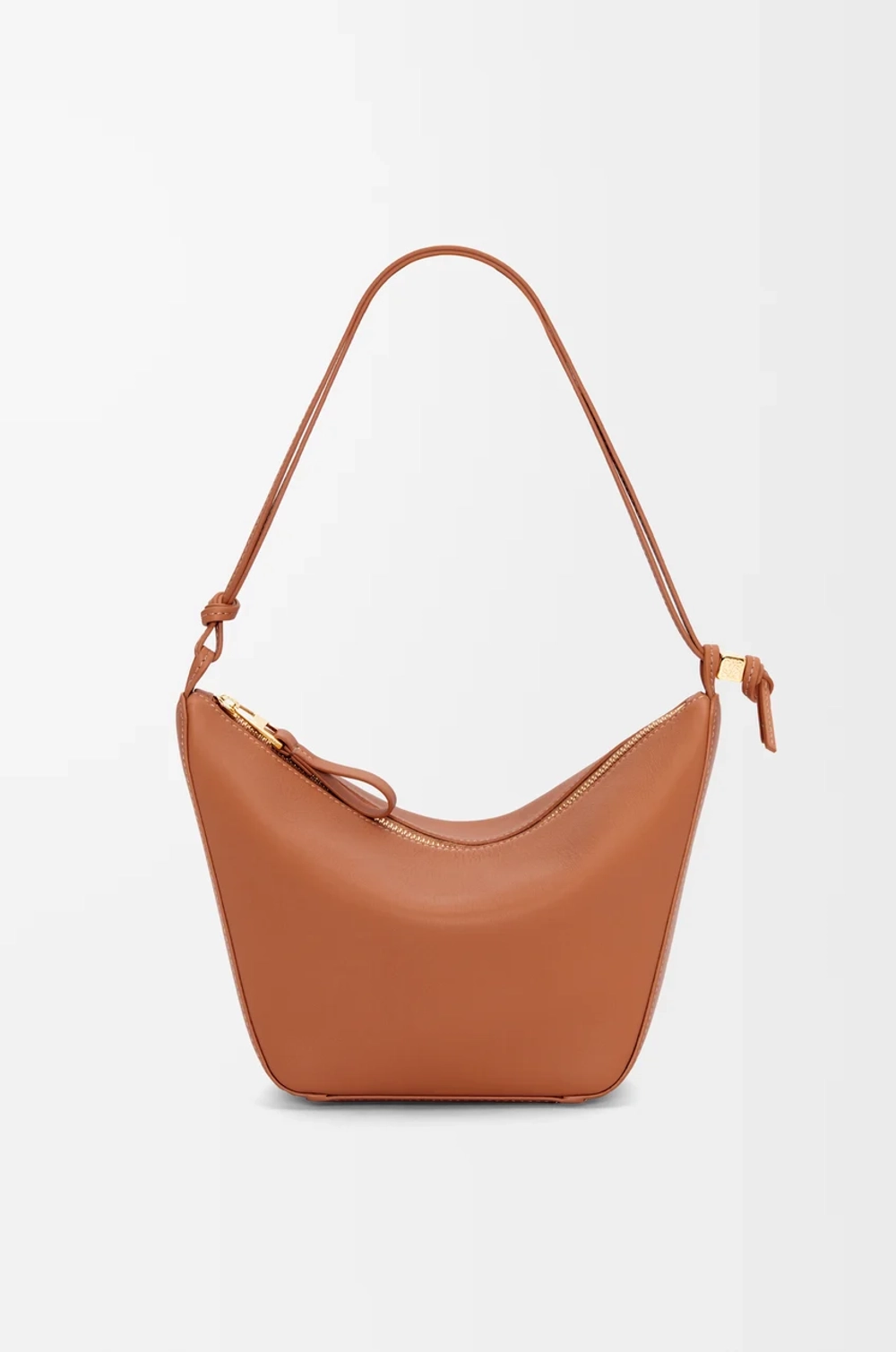 Loewe Мини сумка-хобо Hammock из классической телячьей кожи, желто-коричневый