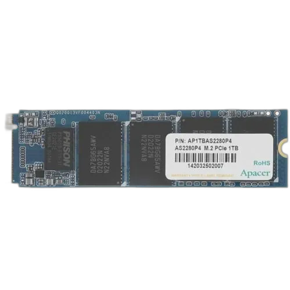 SSD 1 ТБ M.2 NVMe Apacer AP1TBAS2280P4X-1