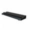 Flexag RAN-1-1000-30-B щелевой диффузор с низкопрофильной КСД под натяжной потолок, черный
