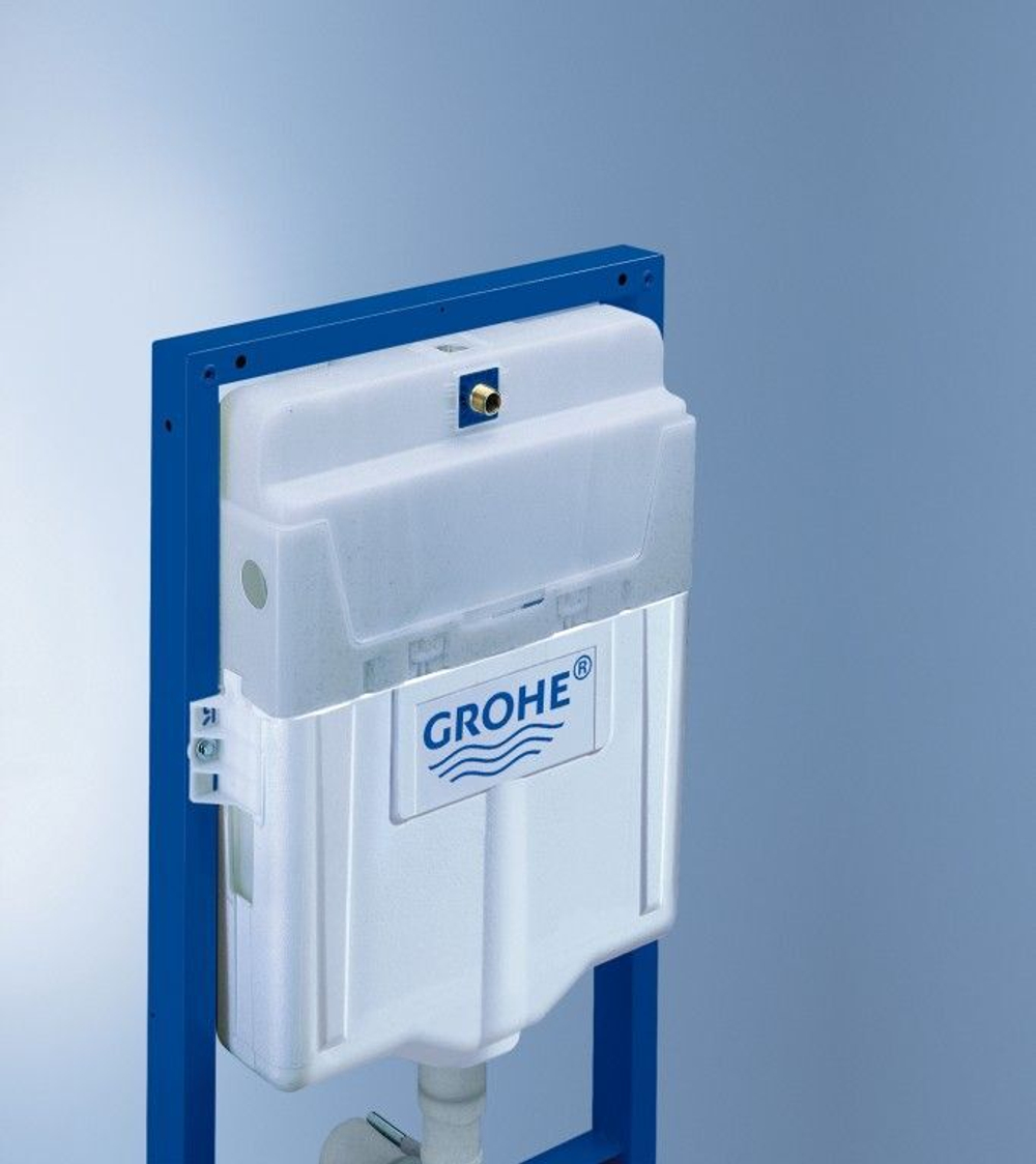 Инсталляция для подвесного унитаза Grohe Rapid SL 38813001 4 в 1 с кнопкой смыва