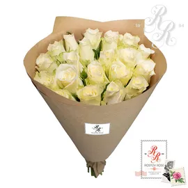 Роза Акито 21 шт. крафт