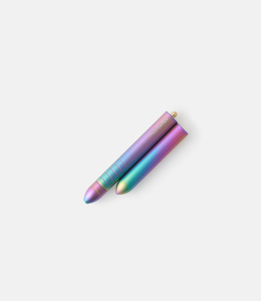 Mezmoglobe Mezmopen Titanium Rainbow — магнитная ручка-трансформер из титана
