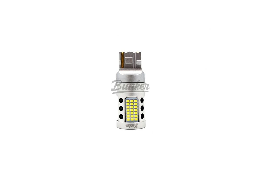 Светодиодная автомобильная LED лампа TaKiMi Premium W21W White CANBUS 12/24V