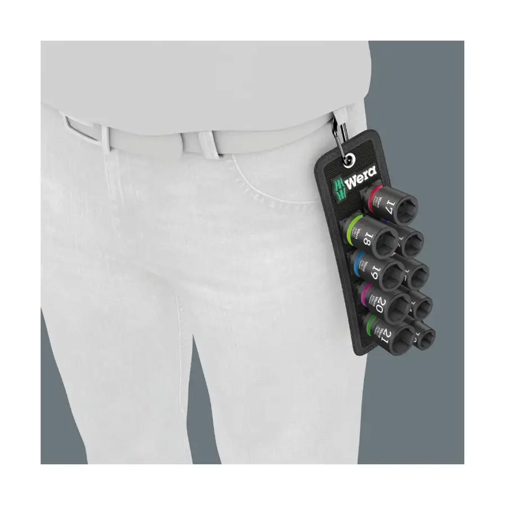Набор ударных торцовых головок 1/2" Belt C Impaktor 1 WERA 05004580001