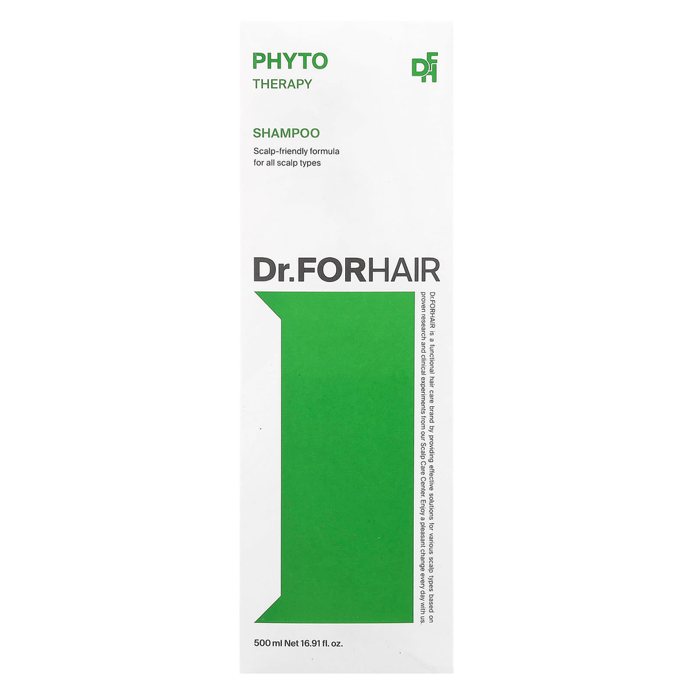 Dr.ForHair, Фитотерапевтический шампунь, 500 мл (16,91 жидк. унц.)