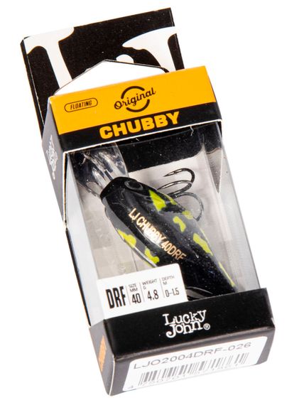 Воблер плав. LJ Original CHUBBY DR F 04.00/026