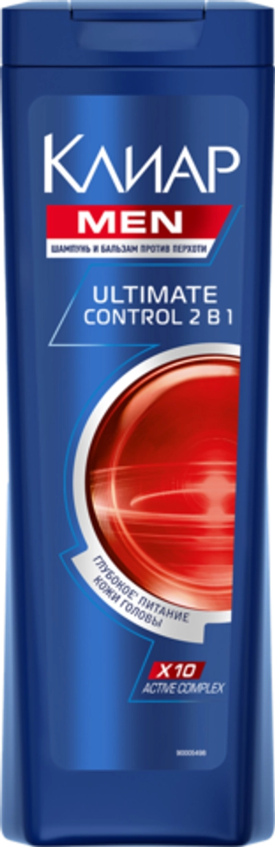 Clear Men Шампунь Ultimate control 2в1 400мл