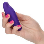 Фиолетовый стимулятор в трусики 9,5см California Exotic Novelties Lock-N-Play Remote Pulsating Panty Teaser SE-0077-55-3