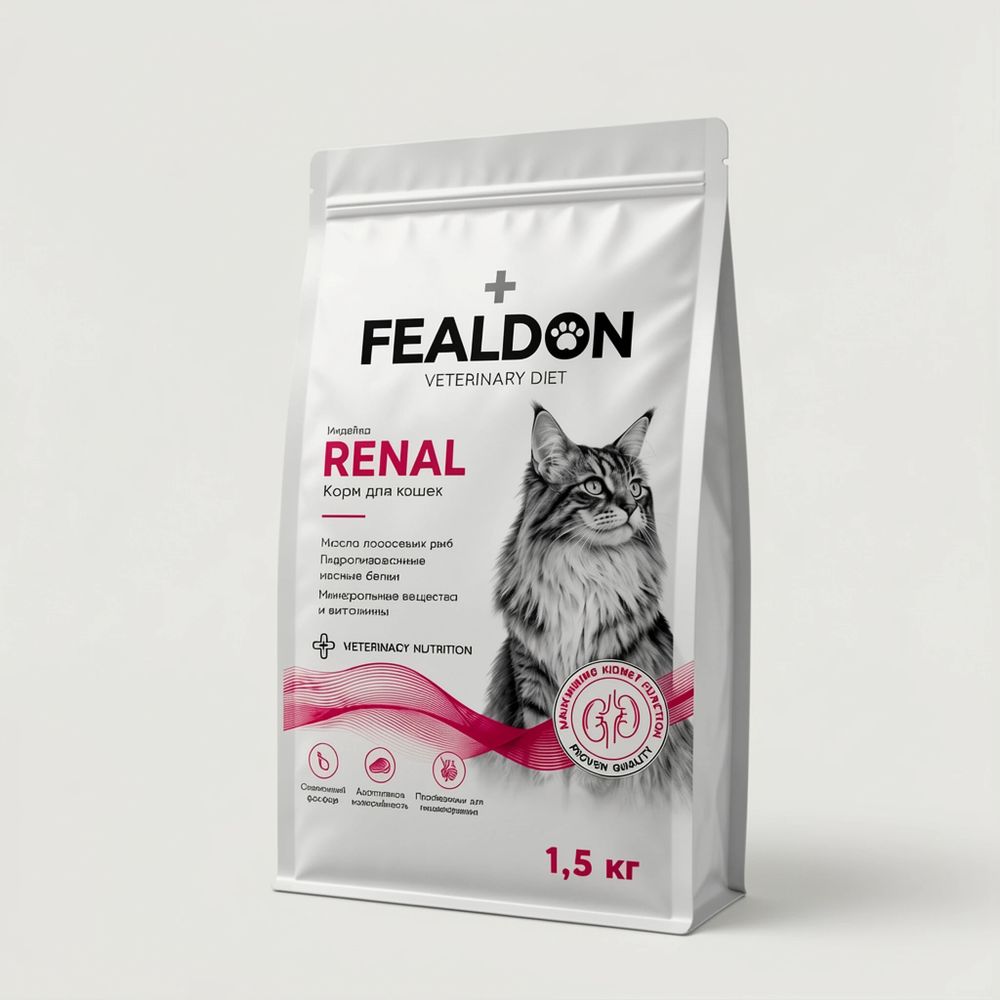 Сухой корм Fealdon RENAL для кошек