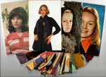 №56 Открытки Артисты и актёры СССР 1970–1980-е г. 25 штук. Цветные, чистые, без повторов