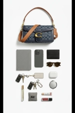 Сумка COACH Tabby Shoulder Bag 26 In Signature Denim